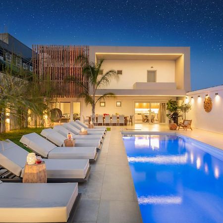 Hypnosis Beachside Villa With Private Heated Pool Georgioupoli Exteriér fotografie