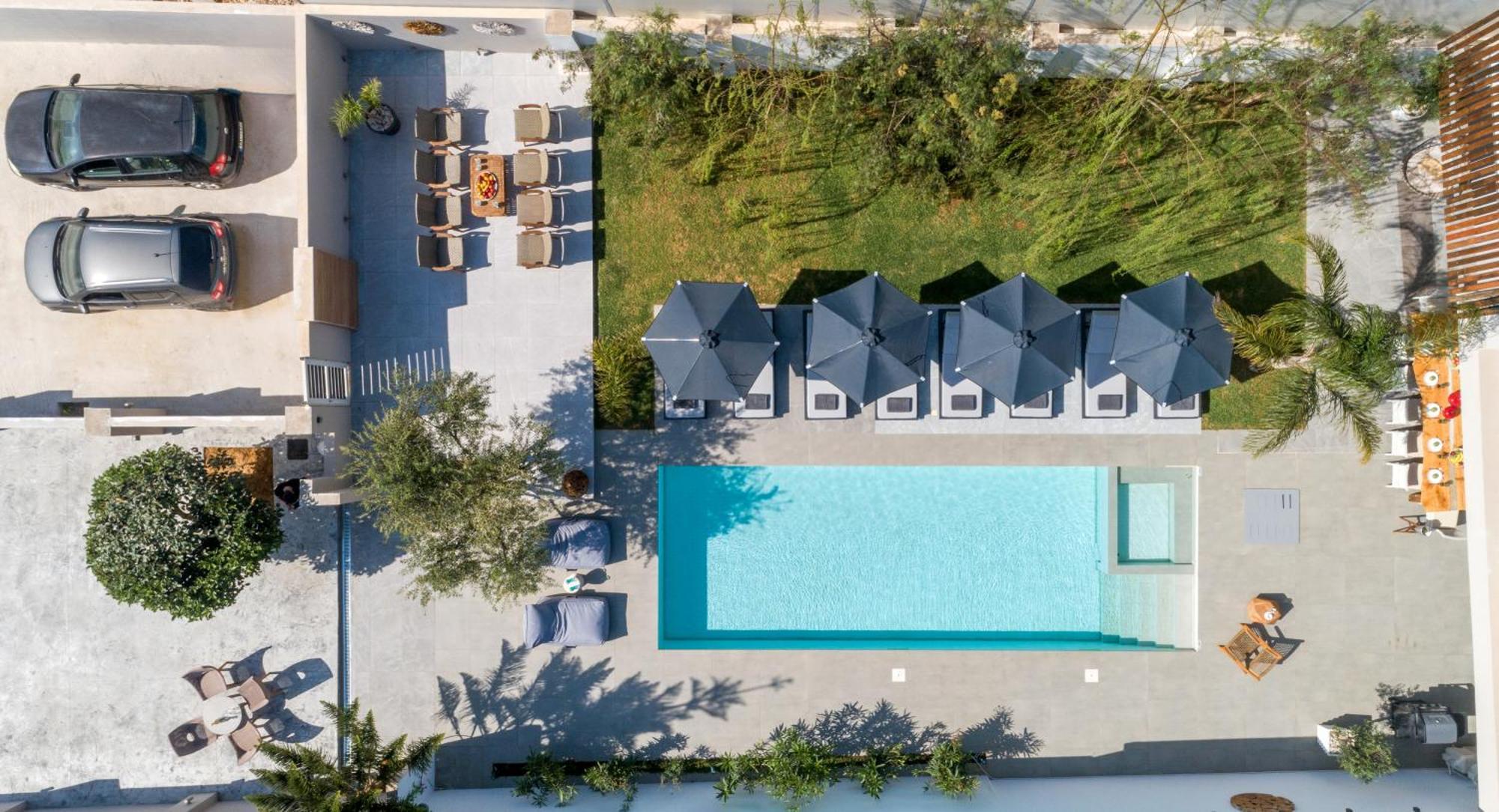 Hypnosis Beachside Villa With Private Heated Pool Georgioupoli Exteriér fotografie
